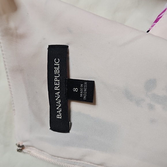 Banana Republic Floral Dress  Size 8 - Picture 4 of 5